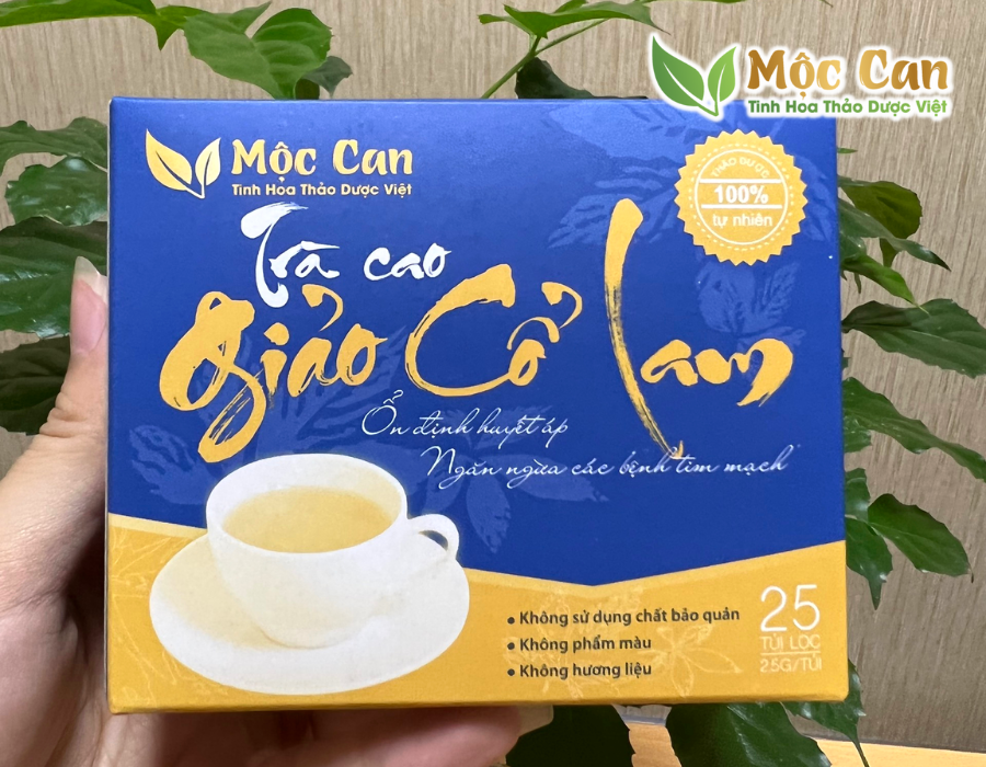 Trà cao giảo cổ lam Mộc Can - Công thức mới, hiệu quả vượt trội 2